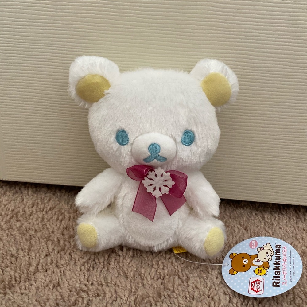 Rilakkuma snow flake plush (Toreba prize)